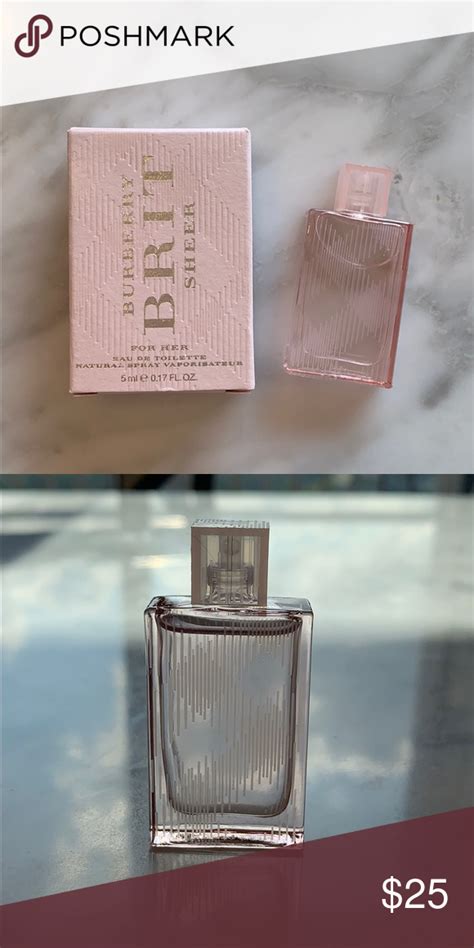 burberry brit sheer 5ml|burberry brit sheer gift set.